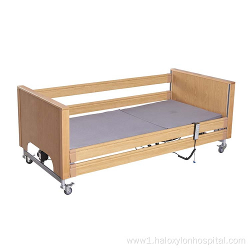 Professional electric wooden hospital bed nursing home care